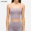 Sujetador Deportivo Cruzado para Fitness y Yoga Color Nude a Prueba de Impactos Push-Up Espalda Bonita Almohadilla Extraíble para el Pecho Tirante Camiseta Deportiva para Mujer C5238