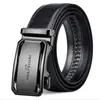 Cinturón Nuevo para Hombre Piel Genuina Hebilla Automática de Alta Gama Casual Versátil Cinturón de Piel de Vaca para Hombre Negocios Jóvenes y de Edad Media Cinturón para Pantalones