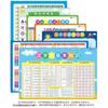 Adesivo de Parede Colagem Alfabeto Pinyin Chinês Artefato de Aprendizagem para Educação Infantil Quadro de Parede Vogais Iniciais das Crianças Tabela de Multiplicação
