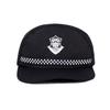 Sombrero de Seguridad Primavera y Otoño para Hombre Nuevo Entrenamiento de Seguridad Sombrero de Algodón para Mujer Propiedad Guardia de Hotel Gorra Negra