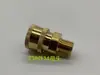 Adaptador de Saída de Água para Máquina de Limpeza União de Latão e Aço Inoxidável 1/4 Conector Macho e Fêmea para Pistola de Água de Lavagem de Carros Acessórios para Pistola de Água de Alta Pressão