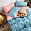 Núcleo de Colcha Funda de Colcha Extraíble y Lavable Kit Juego de Dos Piezas para Cama Funda de Colcha Cálida Engrosada para Otoño e Invierno