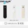 Meias Zobalen Zhujie, meias masculinas de meia-canela para primavera e outono, algodão puro, design com letras pretas e brancas, absorventes de suor e umidade, meias esportivas, atacado