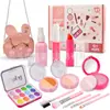 Brinquedos de Brincar para Crianças Bolsa de Vestir Caixa de Presente de Joias kit Cosméticos Simulação Brinquedos para Meninas 7-10 Anos