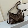 2024 Nova Sacola Retrô de Grande Capacidade Mochila Multifuncional Elegante para Todos os Fósforos Bolsa Feminina de Ombro Transversal