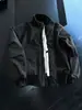 Chaqueta de vuelo transfronteriza para hombre para primavera y otoño, chaqueta corta de estilo americano cleanfit, silueta versátil, chaqueta tipo béisbol con cuello alto