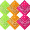 Fabricante Personalizado Bufanda Grande Estampada Paisley para Hombre y Mujer Bufanda Negra Roja y Blanca Pañuelo de Mezclilla