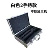 Micrófono Inalámbrico Portátil Universal Uno a Dos/Cuatro Reforzado con Caja de Aluminio para Caja de Almacenamiento de Micrófono de Anfitrión