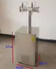 Máquina de refrigeração de chope de grande capacidade, coluna de chope em T, cabeça única, dupla, tripla ou quádrupla, máquina de venda automática de chope Leida para chope fresco