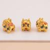 Cuentas de grifo de oro arena doce zodiaco Dragón dibujos animados cuentas sueltas pulsera accesorios diy pulsera accesorios con cuentas