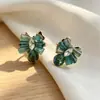 Nuevos Pendientes de Borla de Mariposa de Cristal, Pendientes Retro Versátiles de Alta Gama para Mujer, Diseño de Nicho, Pendientes Populares de Venta Transfronteriza