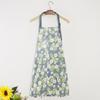 Delantal impermeable y a prueba de aceite, estampado de estilo japonés, para cocina doméstica, a prueba de suciedad, lindo delantal de cocina de estilo coreano para mujeres y adultos a la moda.