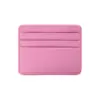 Bolsa de recogida PU compacta de contraste de color ultradelgada transfronteriza funda protectora para tarjeta de banco, tarjeta de autobús, certificado, tarjetero