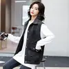 Chaleco de Mezclilla Negro para Mujer de Primavera y Otoño, Corte Holgado, Desgastado, Estilo Coreano, Sin Mangas, Tallas Grandes, Ropa de Abrigo de Longitud Media