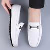 Mocasines de Cuero de Vaca de Primera Capa de Marca de Moda para Hombre, Patrón de Piel de Cocodrilo, Superficie Suave, Suela Suave, Cómodos, Transpirables, Slip-On, Zapatos Casuales para Hombre