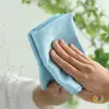 Pano de Microfibra Escama de Peixe para Limpar Vidro, Pano de Limpeza Doméstica Espessado, Pano de Escama de Peixe Absorvente de Água para Superfície de Espelho Venda por Atacado