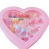 Aretes para Niños Accesorios para las Orejas Dibujos Animados Lindo Princesa Clips para las Orejas Aretes de Tuerca Aretes para Bebé