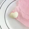 Acrílico Macaron Amor Borracha Tinta de Cozimento Tinta Feltro à Mão Miçangas DIY Corrente para Celular Colar Acessório de Cabeça Joia