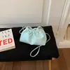 Bolso Cubo Tejido Texturizado para Mujer 2026 Verano Nueva Moda Versátil Diario Bolso Cruzado con Cadena