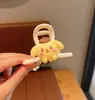 Nuevo Clip para el Cabello de Dibujos Animados Lindo para Niños, Clip de Tiburón Kuromi, Accesorio Simple para el Cabello para Niñas