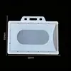Porta Crachá de Trabalho Transparente Rígido, Capa Protetora para Crachá de Funcionário com Cordão, Porta Crachá de Identificação com Cartão IC, Porta-Crachá de Exposição