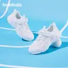 Sapatos Infantis Balabala, Tênis Esportivos Infantis, Sapatos Respiráveis para Meninos e Meninas, Tênis Brancos da Moda para Outono, Sapatos de Malha, Tênis para Corrida