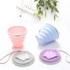Vaso Plegable Portátil Mini Retráctil para Viajes y Deportes al Aire Libre Taza para Gárgaras de Hotel Vaso Retráctil de Dibujos Animados