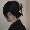 Nueva pinza de serpiente grande y elegante con parte trasera de metal para el cabello, pinza de tiburón, accesorios para el cabello, tocados