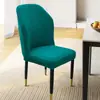2026 Nueva Funda Elástica Engrosada Universal Curva para Silla Funda Irregular en Forma de Abanico para Asiento de Mesa de Comedor Funda para Taburete