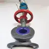 Válvula de Descarga Esmaltada para Reactor Químico, Acero al Carbono con Revestimiento de Vidrio para Medición de Temperatura, Válvula Especial, Descarga No Cristalizante