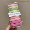 Diadema para Cabello de Niña Cola de Caballo Alta, Banda de Goma Duradera de Alta Elasticidad, Anillo para el Cabello de Niña, Nuevo Modelo 2026 Cuerda para el Cabello de Niña Accesorio para el Cabello