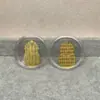 Shenzhen Shuibei Mismo Estilo Oro Puro 999 Tesoro de la Fortuna Aleación Gato de la Suerte Adhesivo Dorado para Teléfono Móvil para Atraer Riqueza Tienda de Oro