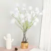 Adornos de Entrada para Sala de Estar Plástico de Simulación Flores Falsas Ramos Venta al por Mayor Decoración de Techo de Boda Diente de León Elegante de Simulación