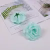 Cabeça de Flor Rosa com Diamante Vintage Flor Artificial Decoração de Casa Sala de Estar Flor de Seda Mesa de Café Tampo de Mesa Arranjo de Decoração