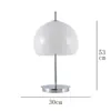 Lámpara de Mesa de Vidrio Decorativa para Sala de Estar, Lámpara de Mesita de Noche para Dormitorio, Lámpara de Diseñador de Lujo Minimalista Nórdico, Modelo Creativo
