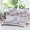 Fundas de almohada de gasa de tres capas cuidadosamente seleccionadas, Fundas de almohada de algodón engrosado para adultos, Fundas de almohada suaves y transpirables al por mayor, Adecuadas para todas las estaciones, Dropshipping