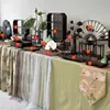 Mesa de Postres China Adornos Soporte de Exhibición Compromiso Boda Montaje de Mesa Bandeja Estantería Decoración de Boda Descanso para el Té Soporte para Pasteles