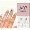 A01 Serie de Pegatinas de Diamante Pegatinas de Uñas Artísticas de Diamante 3D, Pegatinas de Diamante, Pegatinas Faciales DIY, Pegatinas Populares de Uñas Artísticas Ins