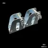 Carretilla de mano Reposabrazos Base Soporte de manija Accesorios para remolque plegable de carretilla de mano Piezas sueltas Tipo universal Juego completo Leide Zhu
