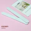 Herramienta para Uñas de Acero Inoxidable Piezas de Papel de Lija Desechables Reemplazables Esponja Papel de Lija Desprendible Lima para Pulir Uñas