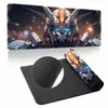 Alfombrilla de Ratón Personalizada de Gundam, Alfombrilla Extra Grande con Temática de Mecha para Teclado para Chicos Tecnológicos, Alfombrilla Antideslizante para Escritorio para Laptop de Gaming