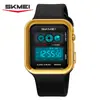 Reloj Multifuncional para Hombre Skmei con Banda de Acero Luminosa Impermeable Reloj Electrónico de Negocios Fuente Mayorista