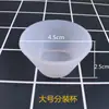 Taza medidora de silicona taza medidora de división taza para verter cristales varilla agitadora de madera varilla agitadora de silicona vaso para orina desechable