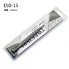 Pinça para Cílios Postiços Manual DIY Clip de Ponta Fina Manual de Manicure para Cílios Pinça para Cílios Postiços Antiestática ESD-15