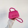Bolso de Mano Simple y Elegante de Color Sólido Nuevo Otoño Temprano 2026 Versátil Estilo Ins Pequeño Cuadrado de Hombro Cruzado Versión Coreana para Mujeres