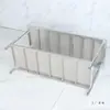 Bancada Espessada Personalizada de Aço Inoxidável para Cozinha Comercial de Hotel Mesa com Fogão de 2 Camadas Mesa Doméstica para Sovar e Cortar