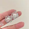 Pendientes de Moda de Aguja de Plata 925 con Cubos de Perla de Venta Caliente Pendientes Dulces de Nicho de Gama Alta Pendientes de Diseño Exquisito