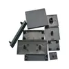 Tapa Final de Perfil de Aluminio Estándar Nacional Tapa de Cubierta de Tapón de Plástico 15306020404030608066308840 Tapa Negra