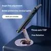 Soporte de Metal para Teléfono para Transmisión en Vivo, Giratorio 360°, Plegable, Soporte Perezoso de Escritorio para Teléfonos y Tablets