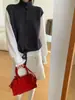 Conjunto de Duas Peças para Mulheres - Cardigan de Tricô com Gola Alta e Camada Base Branca com Suéter Casual - Novo Estilo Primavera 2026